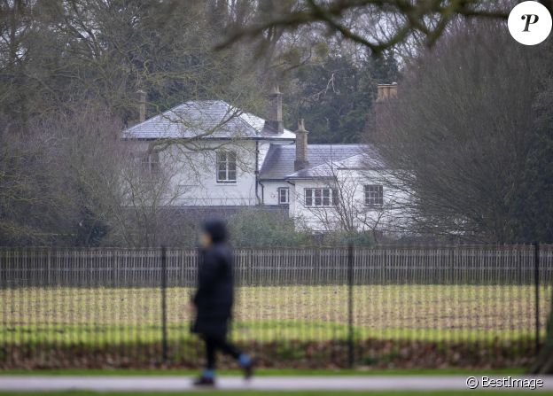 Le Frogmore Cottage après le départ du prince Harry et Meghan Markle outre-Atlantique. Le 14 janvier 2020.