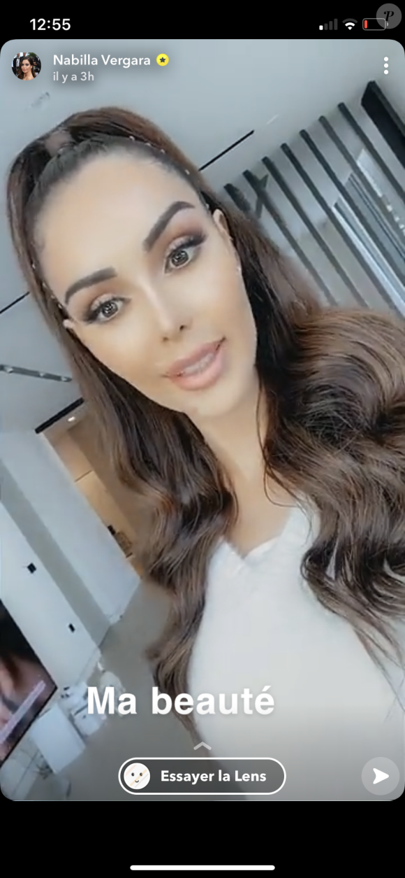 Nabilla a récupéré son chien Pita après des semaines de séparation - Snapchat, 21 novembre 2020
