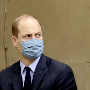 Le prince William, duc de Cambridge, et Catherine (Kate) Middleton, duchesse de Cambridge, visitent l'hôpital St. Bartholomew dans le cadre du projet photographique "Hold Still". Londres. Le 20 octobre 2020.