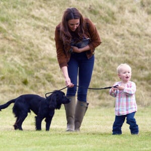 Kate et Savannah Philipps le 17 juin 2012. Journée au polo-club de Westonbirt. 