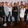 Marine Paquet, Julien Castaldi, Andreas Kastrinos, Tatiana Laurence Delarue, Ayem Nour, Emilie Picch, Thomas Bonnery, Maeva, Fiona Deshayes, Benoît Dubois, Davia Martelli lors de la conférence de presse de rentrée du groupe NRJ au Musée du Quai Branly à Paris. © CVS/Bestimage