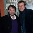 Christophe Dominici et Jean-Luc Reichmann - Avant-premiere au Club de l'etoile a Paris le 10 decembre 2013 de la serie "Leo Mattei", avec Jean-Luc Reichmann, qui sera diffusee sur TF1 le 12 decembre.