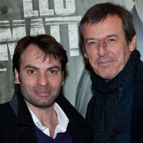 Christophe Dominici et Jean-Luc Reichmann - Avant-premiere au Club de l'etoile a Paris le 10 decembre 2013 de la serie "Leo Mattei", avec Jean-Luc Reichmann, qui sera diffusee sur TF1 le 12 decembre.