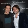 Taïg Khris et Christophe Dominici - Soirée de lancement du Pop Up Store Mercedes Benz à Paris. Le 11 mars 2014