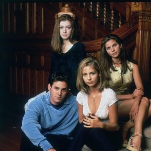 Charisma Carpenter dans la série "Buffy contre les vampires".