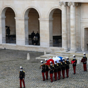 Hommage national rendu à Daniel Cordier aux Invalides, à Paris le 26 novembre 2020, Paris. © Stéphane Lemouton / Bestimage 