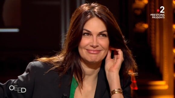 Helene Noguerra sur le plateau de l'émission On est en direct le 28 novembre 2020 sur France 2.