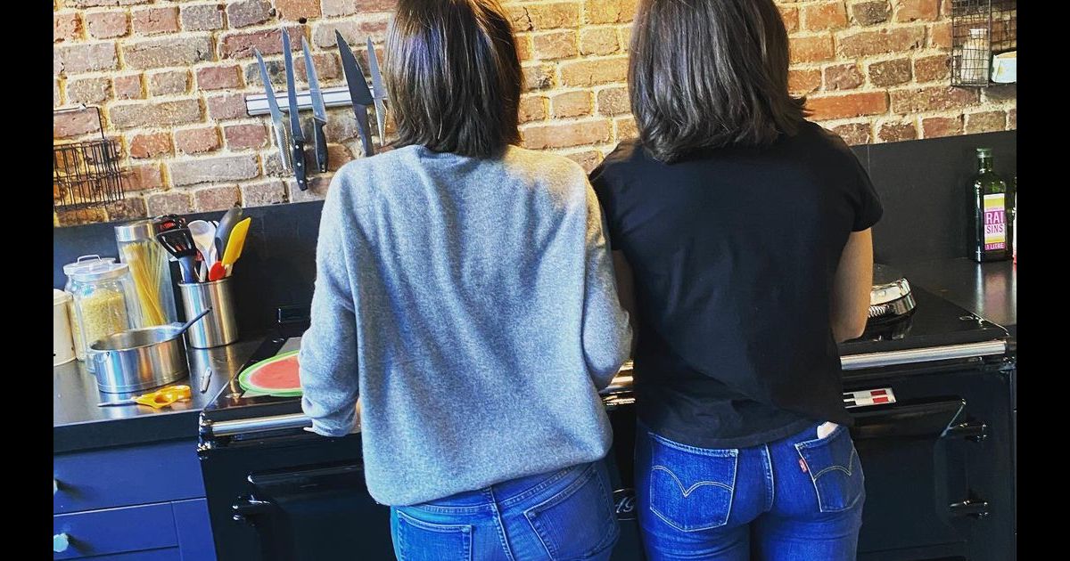 Estelle Denis et sa fille sur Instagram, novembre 2020 ...