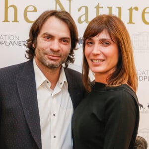 Exclusif - Christophe Dominici et sa femme Lauretta - Soirée "The Nature Gala - Fondation GoodPlanet" au Pavillon Ledoyen à Paris. © Philippe Doignon/Bestimage