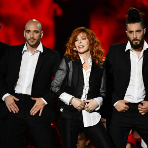 Exclusif - Mylène Farmer - Enregistrement de l'émission "La chanson de l'année" dans les arènes de Nîmes, diffusée en direct sur TF1. Le 8 juin. © Bruno Bebert / Bestimage