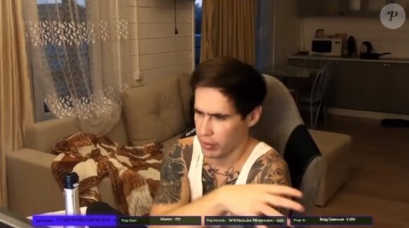 Le Youtubeur Stas Reshetnikov, alias Reeflay, dans l'une de ses vidéos.