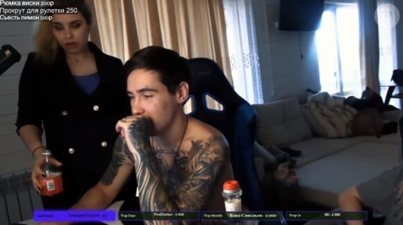 Le Youtubeur Stas Reshetnikov, alias Reeflay, dans l'une de ses vidéos.