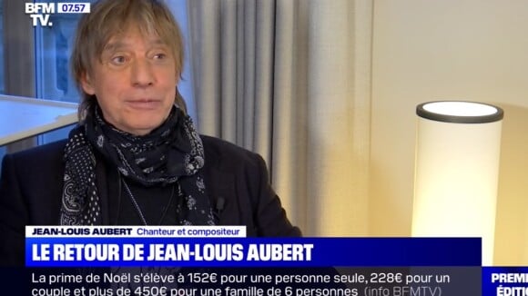 Jean-Louis Aubert sur BFMTV