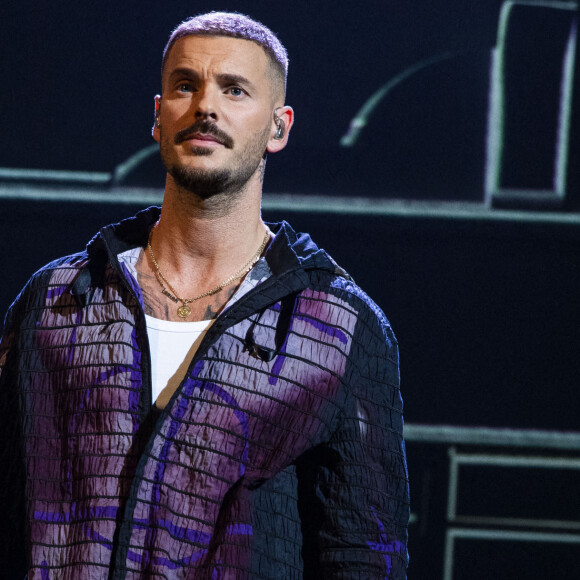 Exclusif - M. Pokora (Matt Pokora) - Enregistrement de l'émission "Spectaculaire" présentée par J.M.Généreux, qui sera diffusée le 3 octobre sur France 2, à La Plaine Saint-Denis. Le 22 septembre 2020. © Pierre Perusseau / Bestimage 