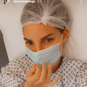 Nadège Lacroix fait une nouvelle rhinoplastie, le 8 décembre 2020