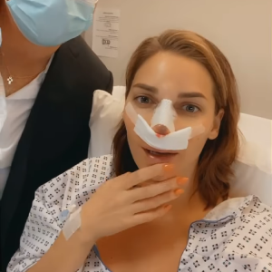 Nadège Lacroix fait une nouvelle rhinoplastie, le 8 décembre 2020