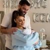 Kamila et Noré de retour chez eux avec leur fils Kenan