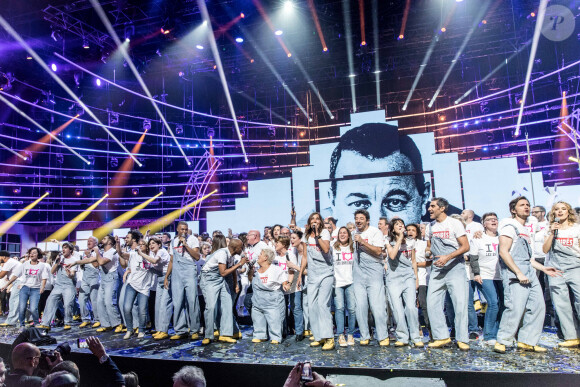 Exclusif -  Spectacle des Enfoirés à Bordeaux le 28 janvier 2019. © Cyril Moreau/Bestimage