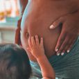 Christina Milian, enceinte, a posté cette photo sur Instagram. Elle attend un deuxième enfant avec son chéri M. Pokora.