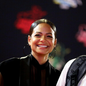hristina Milian enceinte et son compagnon Matt Pokora (M. Pokora) - 21ème édition des NRJ Music Awards au Palais des festivals à Cannes le 9 novembre 2019. © Dominique Jacovides/Bestimage