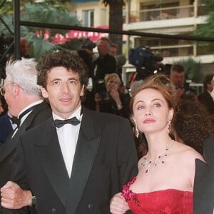 Patrick Bruel et Emmanuelle Béart - "Le voyage de Félicia", 52e festival de Cannes. 1999.