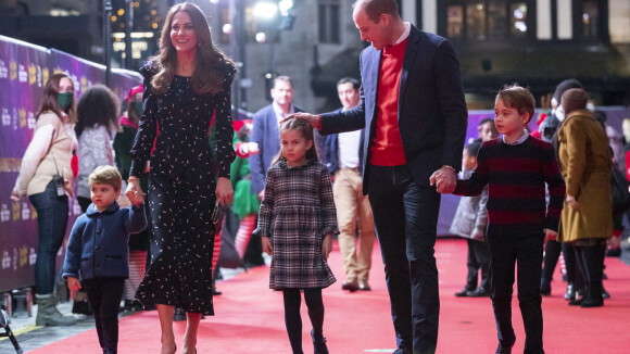 Kate Middleton et William : George, Charlotte et Louis, vedettes du tapis rouge à Londres