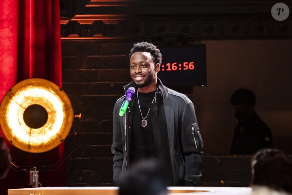 Exclusif - Dadju (Dadju Djuna) - Enregistrement de l'émission "On est presque en direct" (OEED), présentée par L.Ruquier, et diffusée sur France 2 le 12 décembre 2020 © Jack Tribeca / Bestimage 