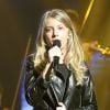 Sara Carreira - Concert exceptionnel de Tony Carreira au Palais des Sports à Paris, le 12 avril 2014. 
