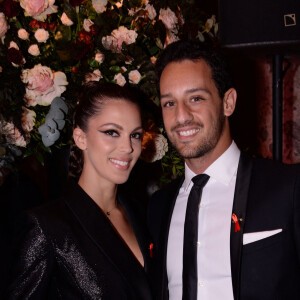 Iris Mittenaere (Miss France et Miss Univers 2016) et son compagnon Diego El Glaoui lors de la soirée de gala de la 18ème édition du "Dîner de la mode du Sidaction" au Pavillon Cambon Capucines - Potel et Chabot à Paris, France, le 23 janvier 2020. © Rachid Bellak/Bestimage