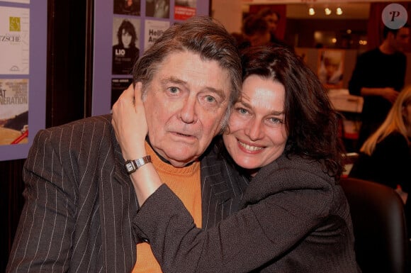 Jean Pierre Mocky et Patricia Barzyk en Décembre 2010 à Paris