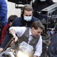Exclusif - Tom Cruise - Tournage du film "Mission Impossible 7" dans les rues de Rome. Le 29 novembre 2020