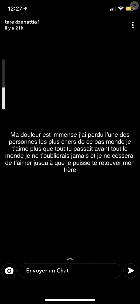 Tarek Benattia et son épouse Camélia Benattia en deuil après la mort de leur ami Mohamed Conté, plus connu sous le d'Oblah.