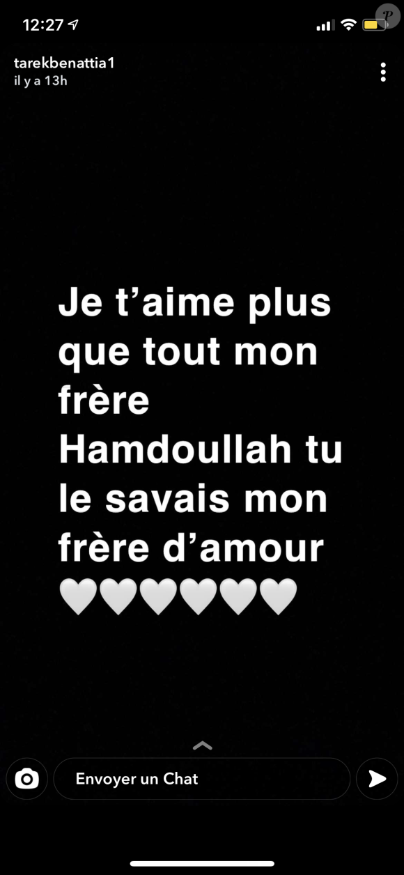 Tarek Benattia et son épouse Camélia Benattia en deuil après la mort de leur ami Mohamed Conté, plus connu sous le d'Oblah.