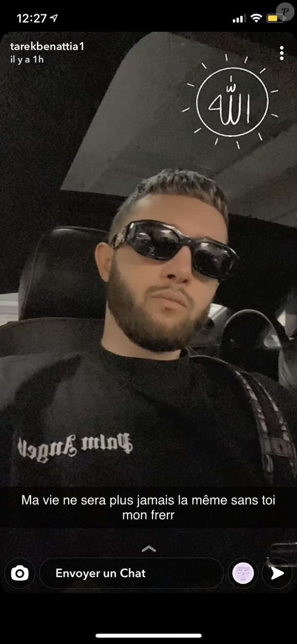 Tarek Benattia et son épouse Camélia Benattia en deuil après la mort de leur ami Mohamed Conté, plus connu sous le d'Oblah.