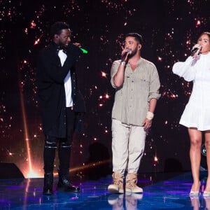 Exclusif - Dadju, Slimane, Vitaa, Gims - Enregistrement de l'émission "La boîte à Secrets 5" à Paris, qui sera diffusée le 6 novembre 2020 sur France 3. © Tiziano Da Silva / Bestimage