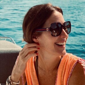 Mareva Galanter souriante sur Instagram, août 2020