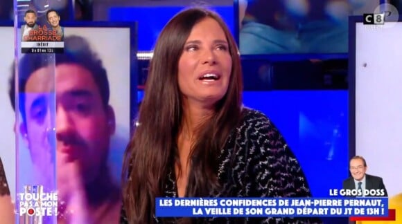 Jean-Pierre Pernaut et Nathalie Marquay dans "Touche pas à mon poste" le 17 décembre 2020, sur C8