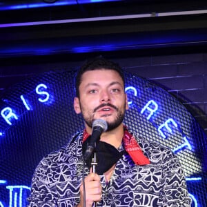 Exclusif - Kev Adams lors de la soirée de lancement du Fridge, le nouveau comedy club de Kev Adams à Paris le 24 septembre 2020. © Rachid Bellak / Bestimage