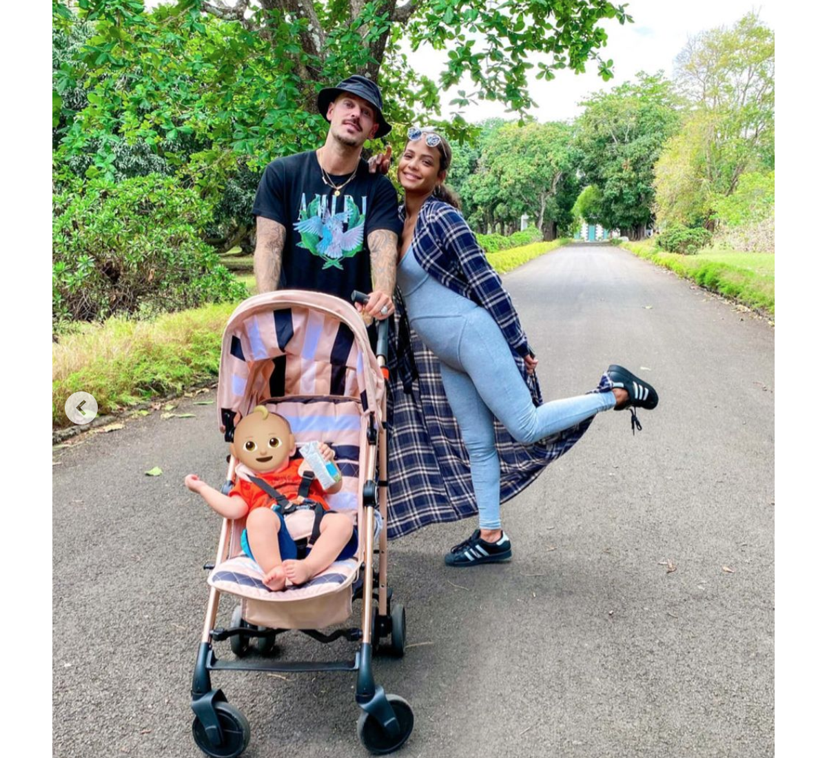 M. Pokora, papa aux petits soins : il accompagne les premiers pas d'Isaiah  ! - Purepeople