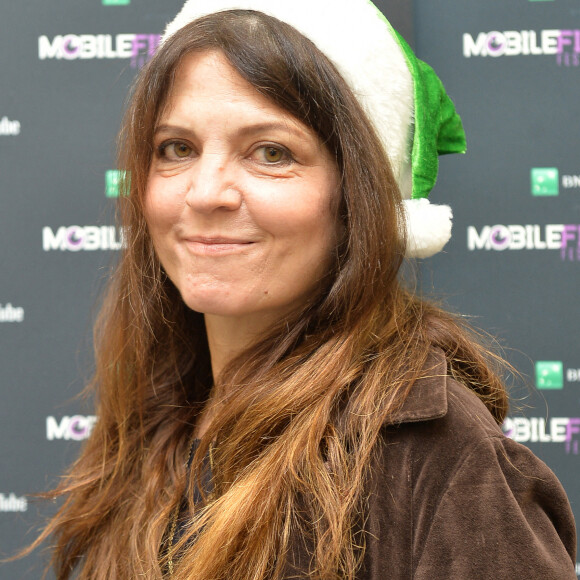 Agnès Jaoui (Présidente du jury du Mobile Film Festival Women's Empowerment) - Press Junket du "Mobile Film Festival, Women's Empowerment" à Paris, le 7 décembre 2020.