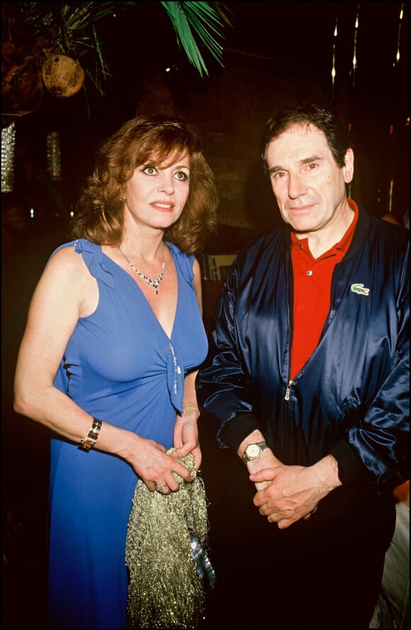 Michèle Mercier et Robert Hossein à la soirée Kings Club