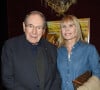 Robert Hossein et sa femme Candice Patou - Générale du spectacle "Patrick et ses fantômes" au Casino de Paris, le 17 avril 2018. © Coadic Guirec/Bestimage 