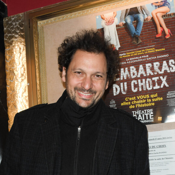 Exclusif - Éric Antoine - People à la générale de la pièce "L'embarras du choix" au Théâtre de la Gaité-Montparnasse à Paris. Le 15 octobre 2020 © Coadic Guirec / Bestimage 