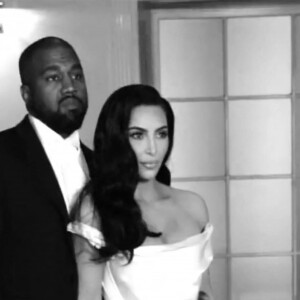 Kim Kardashian et Kanye West - Anniversaire de P. Diddy en 2020.