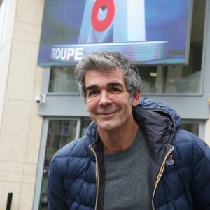 Exclusif - Xavier de Moulins à la sortie des studios RTL à Paris. Le 3 février 2020 © Panoramic / Bestimage 