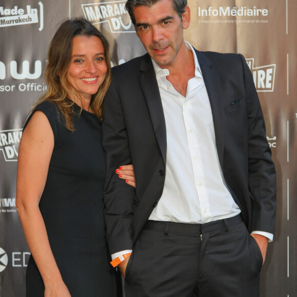 Xavier de Moulins et sa femme Anais Bouton (directrice des programmes de Paris Premiere) - Ouverture du Festival Marrakech du Rire 2015. Le 13 juin 2015 à Marrakech