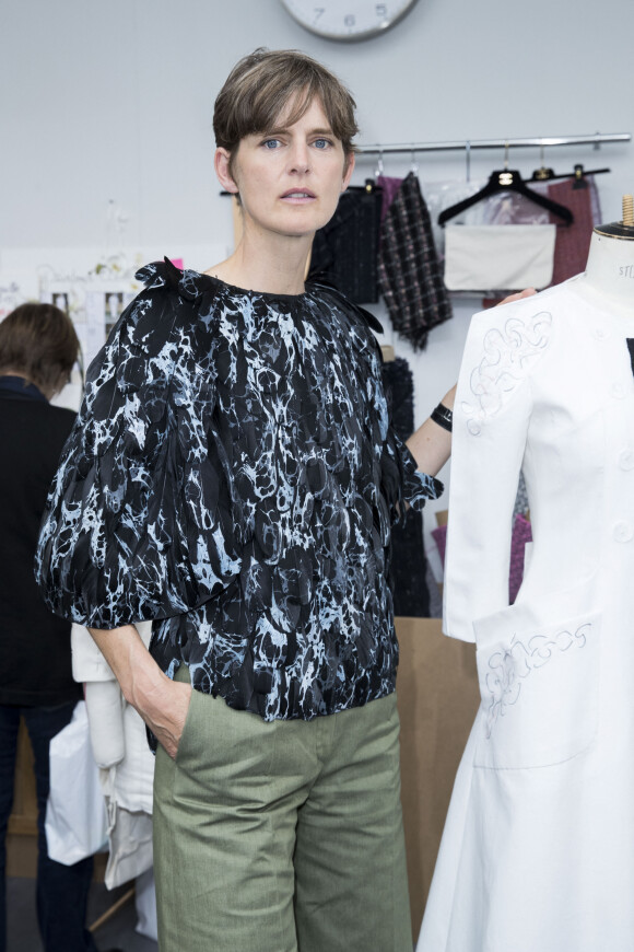 Stella Tennant - Photocall du 2ème défilé de mode Haute-Couture automne-hiver 2016/2017 "Chanel" à Paris. © Olivier Borde / Bestimage