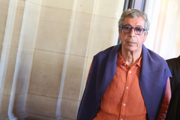 Patrick Balkany à la sortie du palais de justice de Paris après sa condamnation à cinq ans de prison ferme, le 27 mai 2020