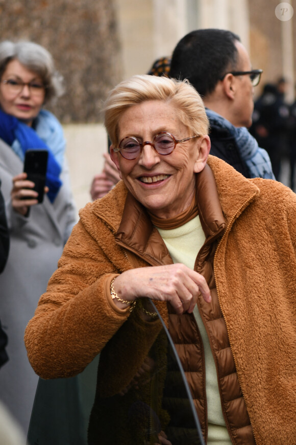 Isabelle Balkany vient chercher son mari Patrick Balkany libéré de la prison de la Santé le 12 février 2020.