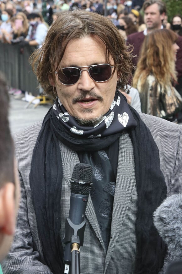 Johnny Depp - Première du film "Crock of Gold : a few rounds with Shane MacGowan" à Zurich. Le 2 octobre 2020.